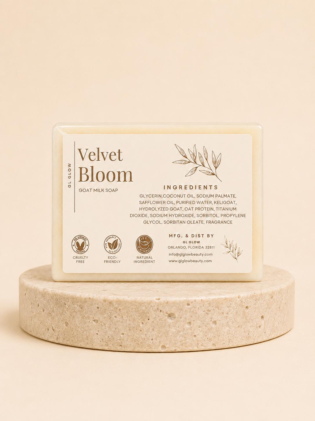 Velvet Bloom Goat Milk Soap
